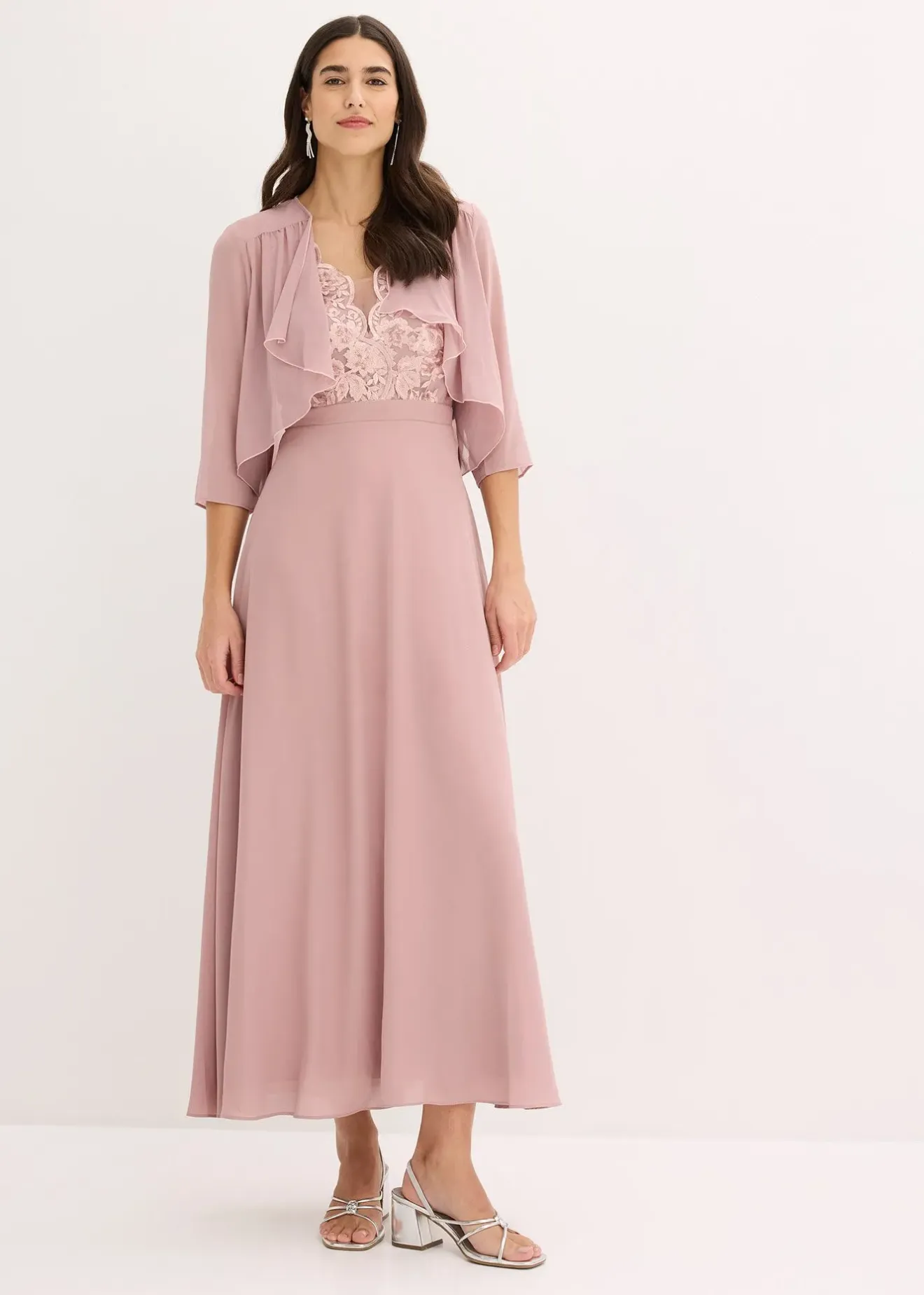 Femme bonprix Mode Festive|Vestes & Manteaux|Boléro en crêpe