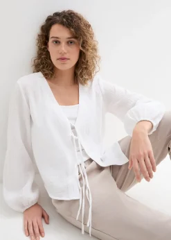 bonprix Boléro en gaze de coton|Femme Vestes & Manteaux