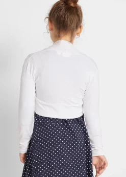 bonprix Boléro en jersey viscose doux|Enfant Filles 9-16 Ans·Pulls & Sweats|Filles 9-16 Ans·T-Shirts & Chemisiers