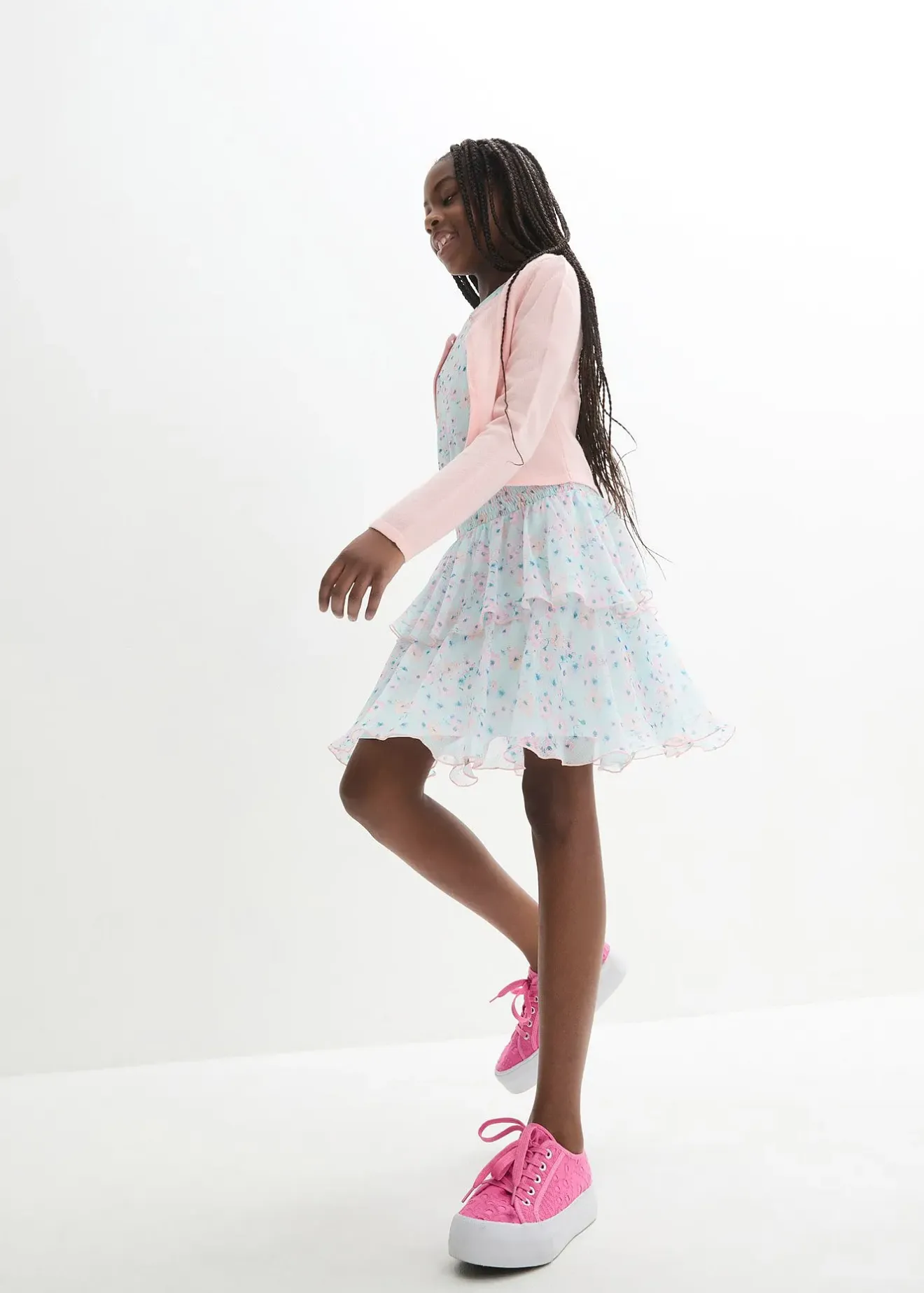 bonprix Boléro festif en maille pour fille|Enfant Vêtements Enfant|Filles 9-16 Ans·Pulls & Sweats