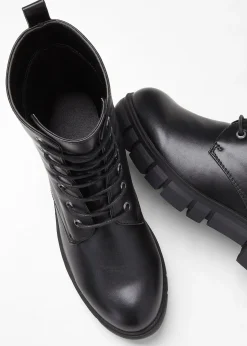 bonprix Boots à lacets et semelle crantée|Femme Boots
