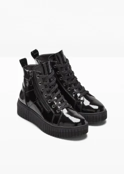 Femme Jana Marques|Chaussures Confort|Boots à lacets en largeur confortable