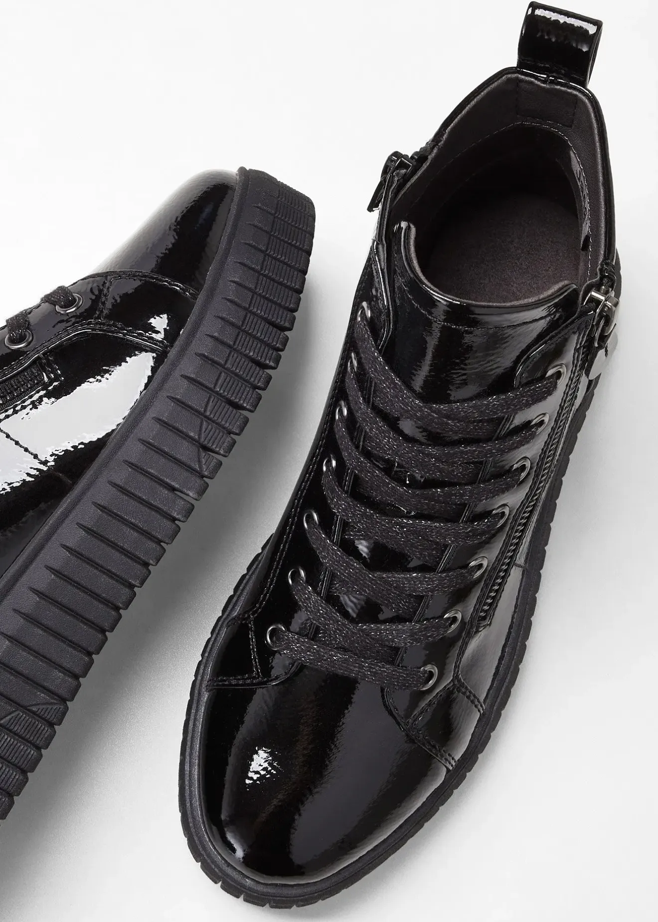 Femme Jana Marques|Chaussures Confort|Boots à lacets en largeur confortable