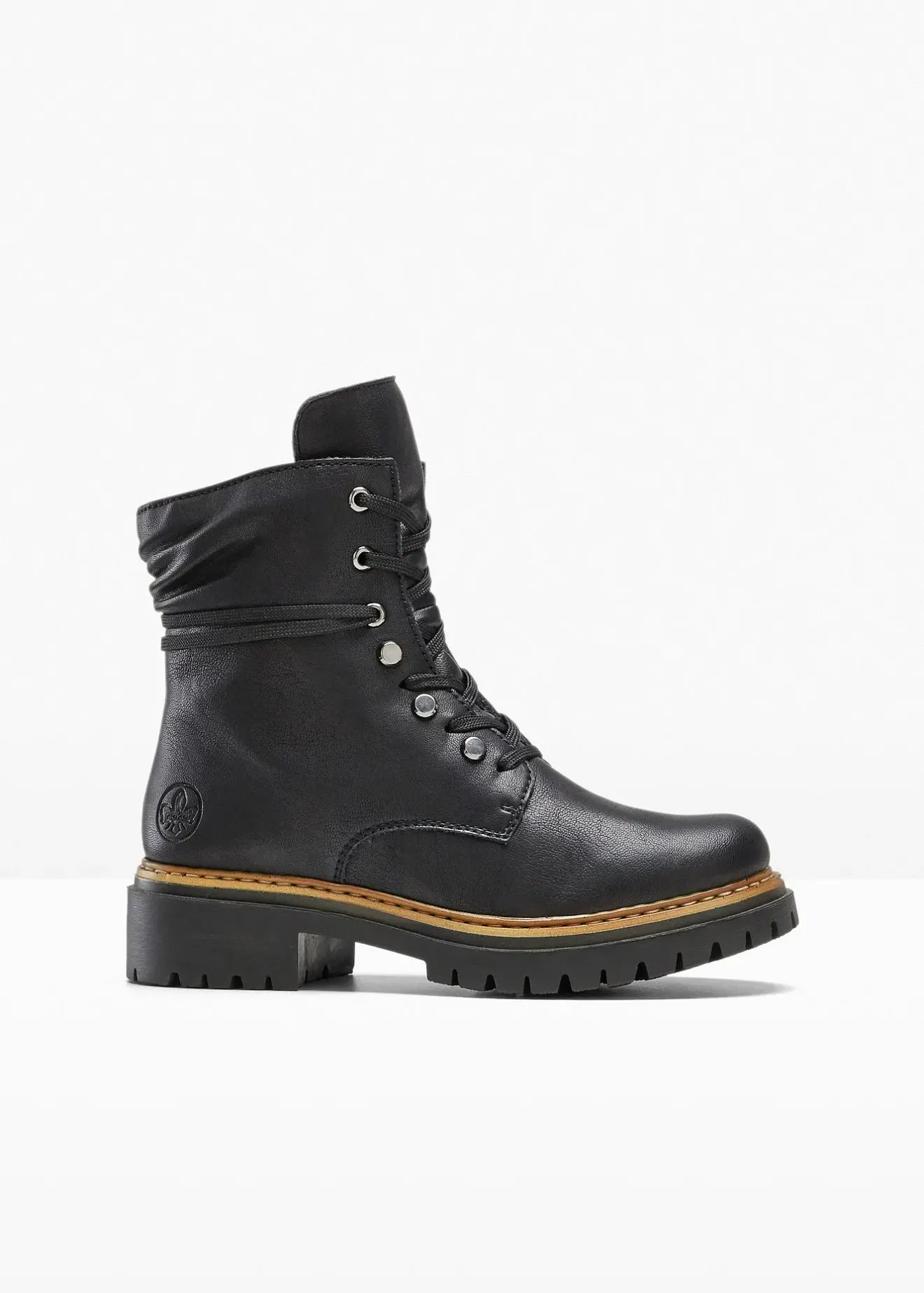 Femme Rieker Chaussures D'Hiver Fourrées|Marques|Boots à lacets fourrées et confortables