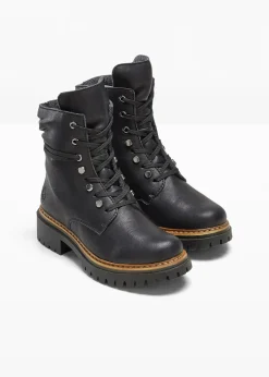 Femme Rieker Chaussures D'Hiver Fourrées|Marques|Boots à lacets fourrées et confortables