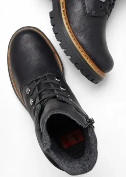 Femme Rieker Chaussures D'Hiver Fourrées|Marques|Boots à lacets fourrées et confortables