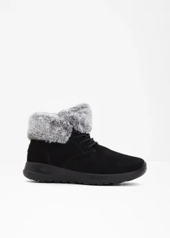 Femme Skechers Chaussures D'Hiver Fourrées|Marques|Boots à lacets