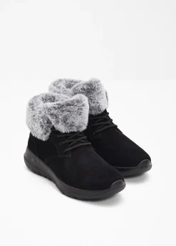 Femme Skechers Chaussures D'Hiver Fourrées|Marques|Boots à lacets