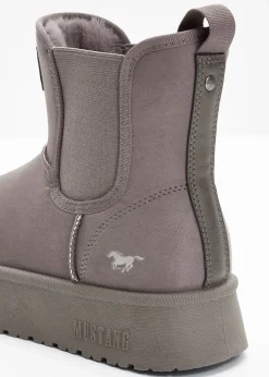 Mustang Boots à plateforme|Femme Chaussures D'Hiver Fourrées|Marques