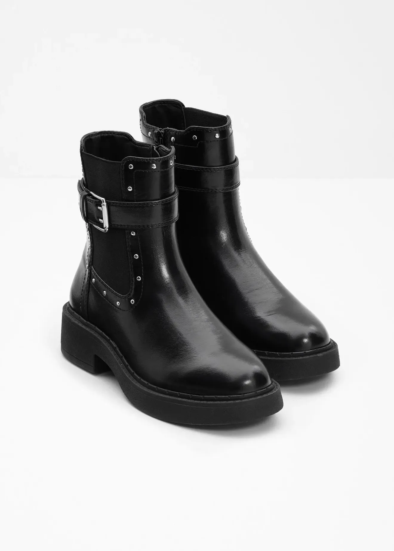 bonprix Boots biker avec boucle|Femme Boots