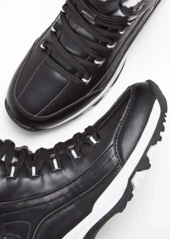 Femme bonprix Chaussures D'Hiver Fourrées|Boots|Boots lacées