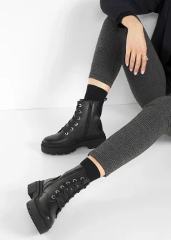 bonprix Boots lacées à semelle crantée|Femme Boots