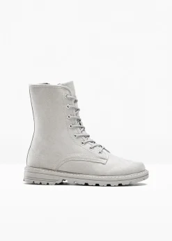 Femme bonprix Chaussures D'Hiver Fourrées|Boots|Boots lacées à semelle crantée