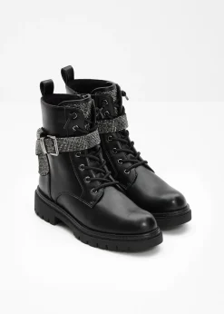 Marco Tozzi Boots lacées par Guido Maria Kretschmer|Femme Chaussures D'Hiver Fourrées|Marques