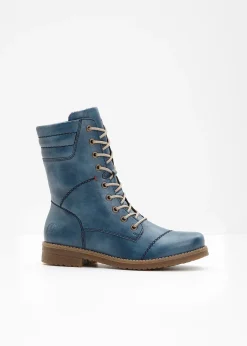 Rieker Boots lacées|Femme Chaussures D'Hiver Fourrées|Marques