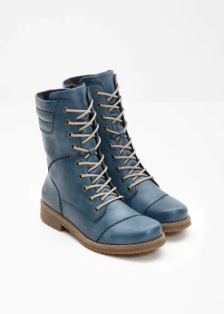 Rieker Boots lacées|Femme Chaussures D'Hiver Fourrées|Marques