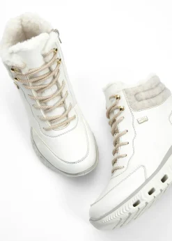 Femme Rieker Chaussures D'Hiver Fourrées|Marques|Boots lacées à membrane Tex