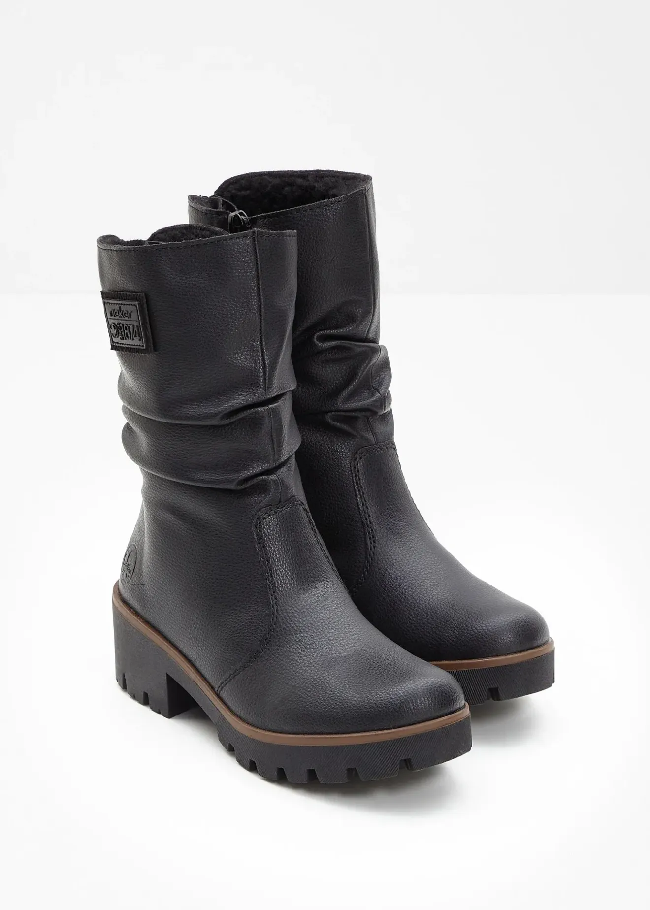 Femme Rieker Chaussures D'Hiver Fourrées|Marques|Boots