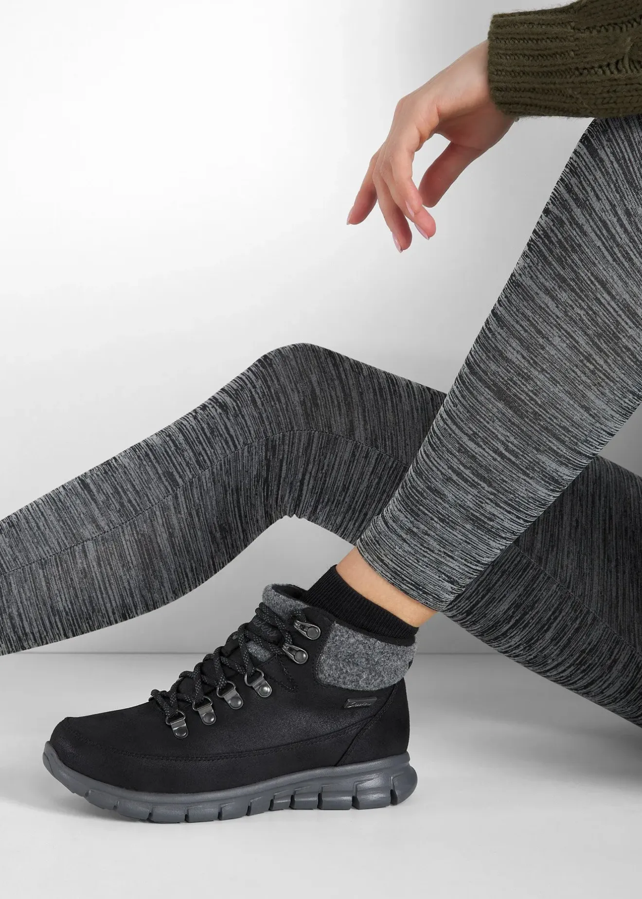 Skechers Boots|Femme Chaussures D'Hiver Fourrées|Marques