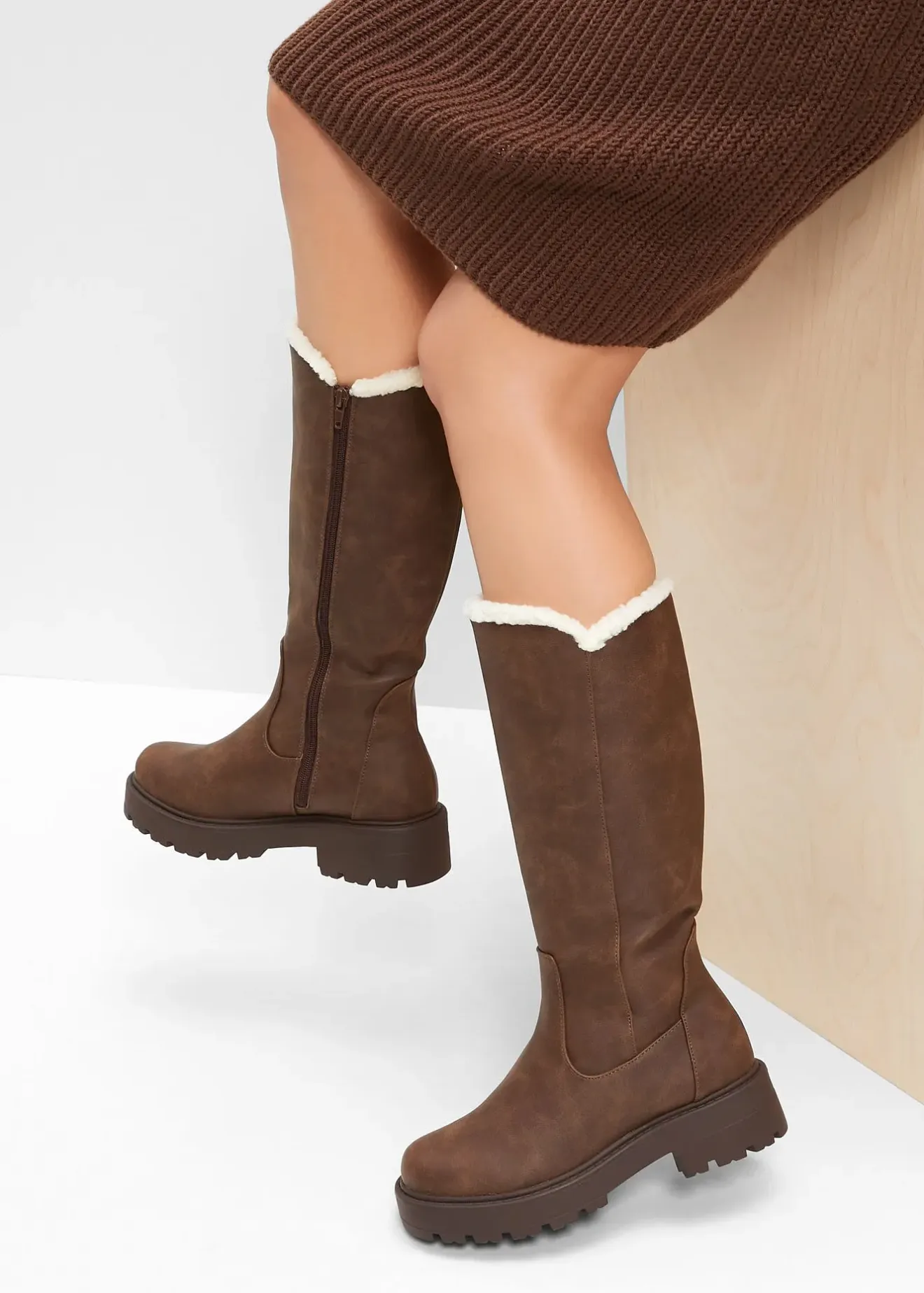 bonprix Bottes|Femme Chaussures D'Hiver Fourrées|Bottes