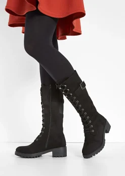 bonprix Bottes à lacets|Femme Bottes