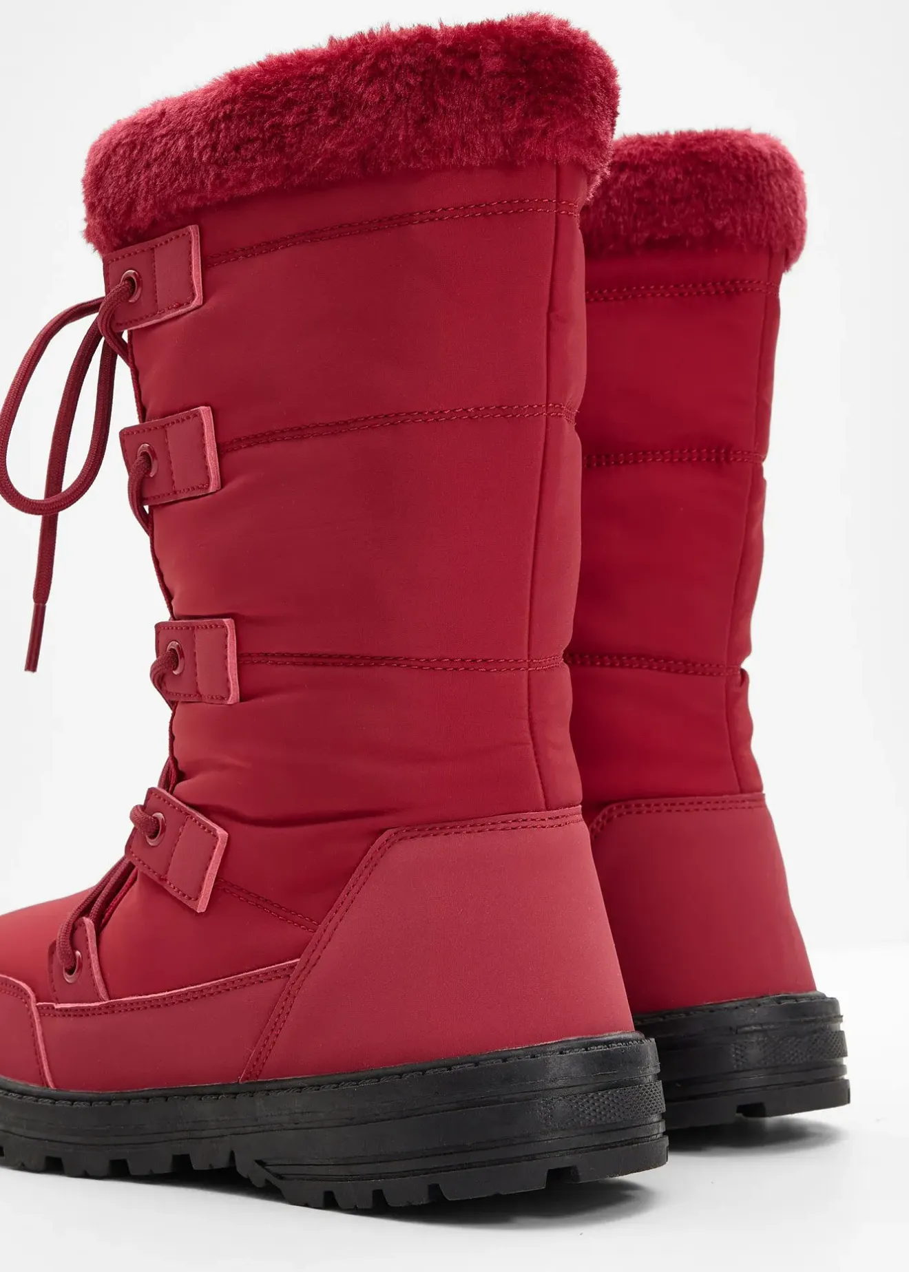 Femme bonprix Chaussures D'Hiver Fourrées|Chaussures Confort|Bottes à lacets