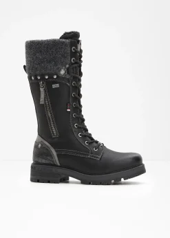 Femme Mustang Chaussures D'Hiver Fourrées|Marques|Bottes à lacets