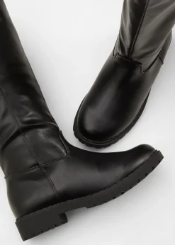 bonprix Bottes à tige large|Femme Chaussures D'Hiver Fourrées|Bottes