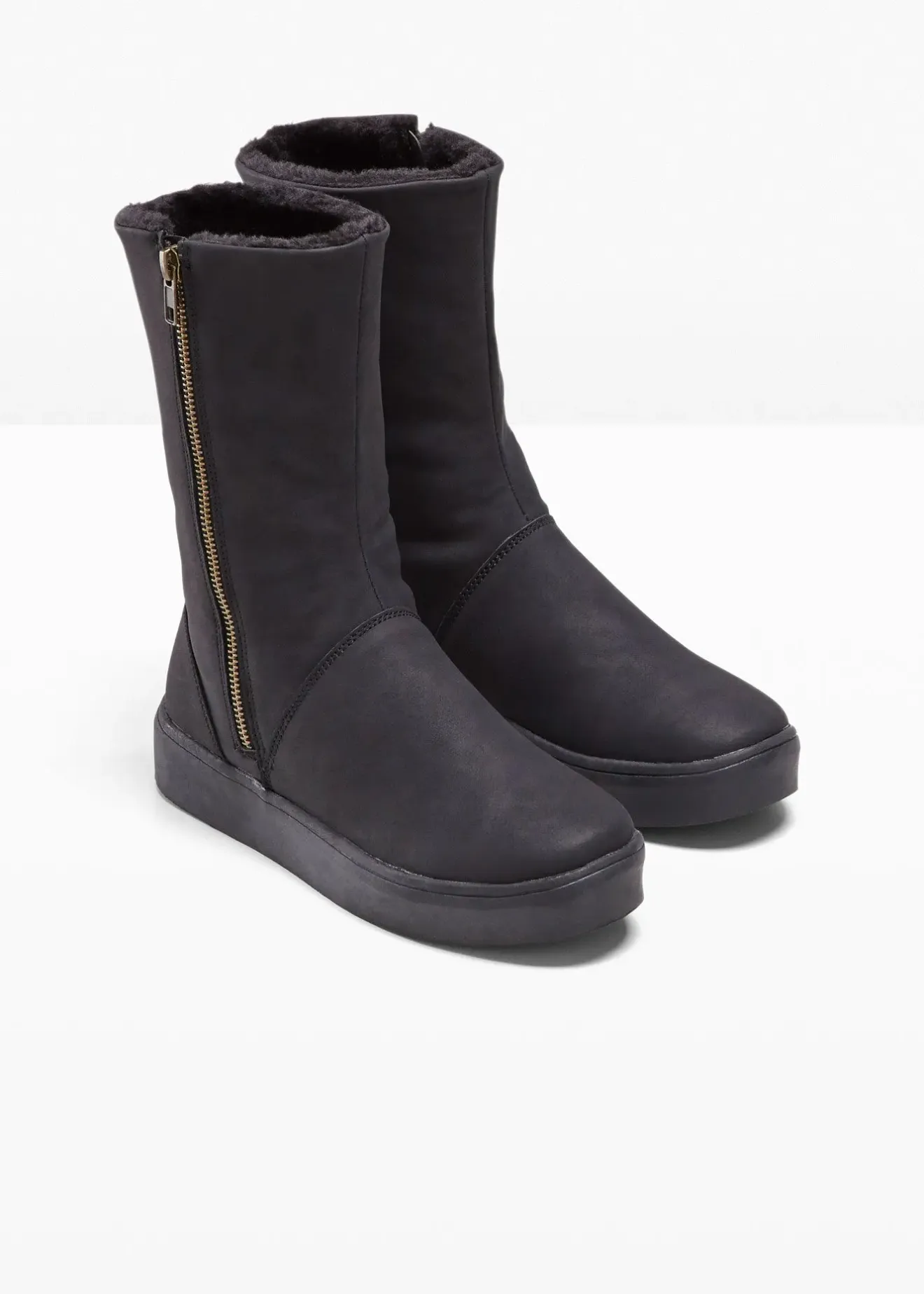bonprix Bottes d’hiver|Femme Chaussures D'Hiver Fourrées|Bottes