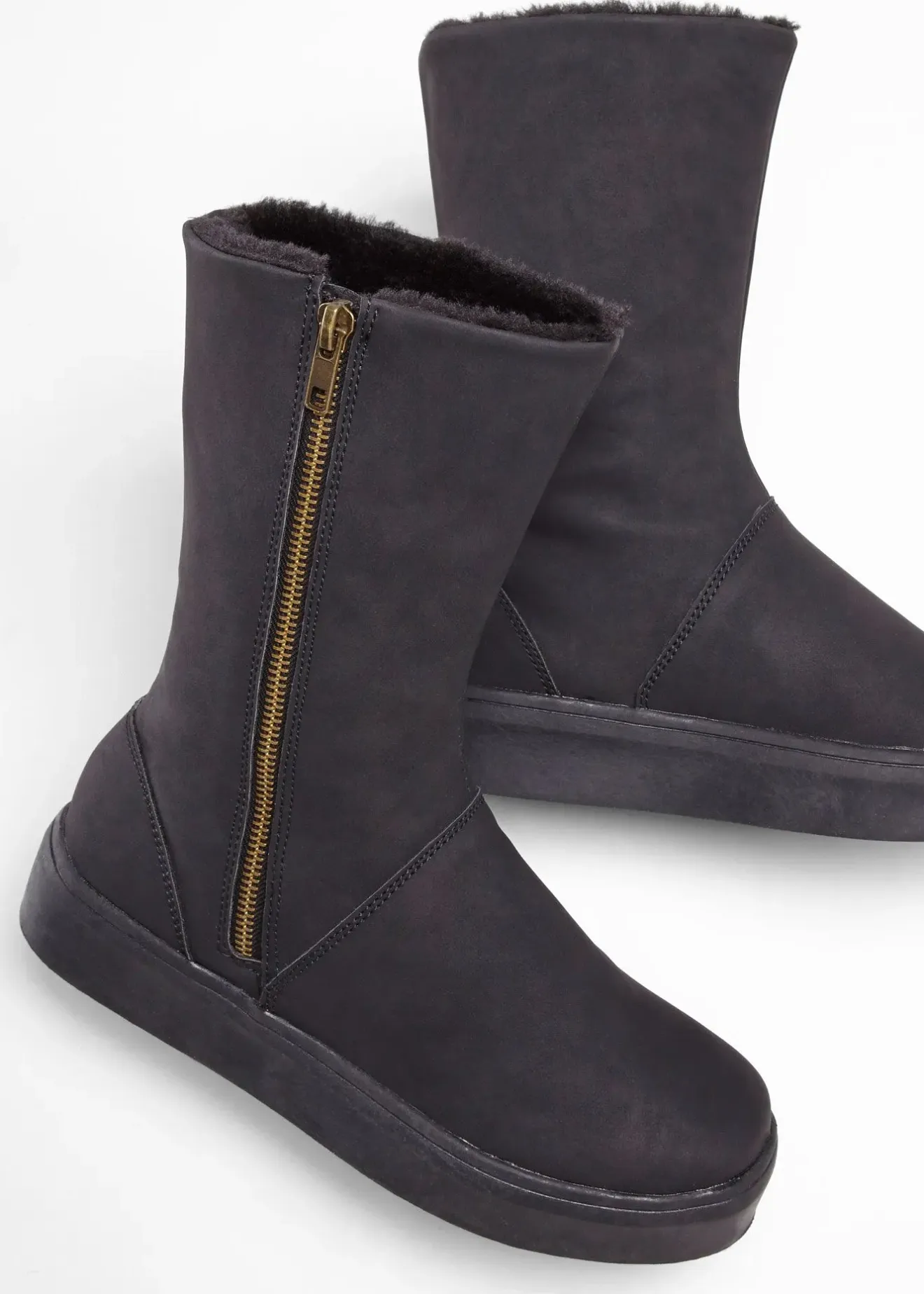 bonprix Bottes d’hiver|Femme Chaussures D'Hiver Fourrées|Bottes