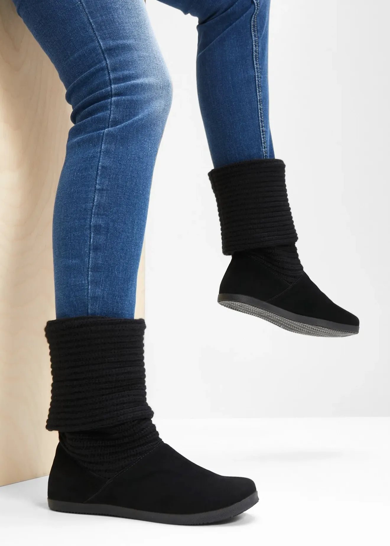 bonprix Bottes d’hiver|Femme Chaussures D'Hiver Fourrées|Bottes