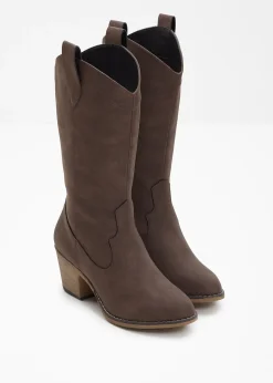 bonprix Bottes esprit santiags|Femme Bottes