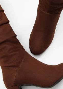 Femme bonprix Bottes|Bottes froncées