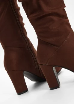 Femme bonprix Bottes|Bottes froncées