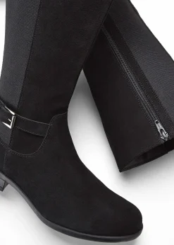 bonprix Bottes tige large en cuir|Femme Bottes|Premium