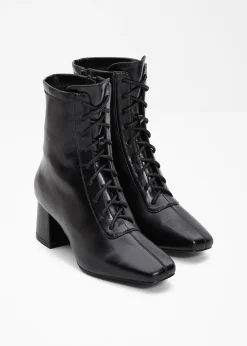 bonprix Bottines à lacets et talon bloc|Femme Bottines
