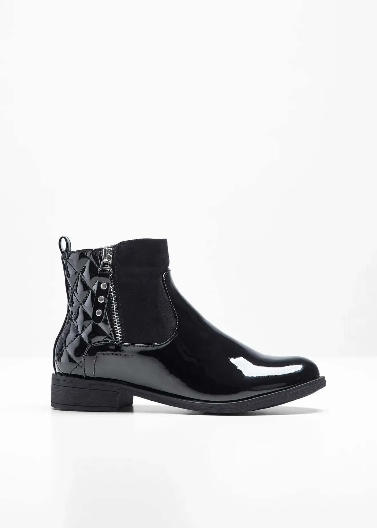 Femme bonprix Bottines|Bottines aspect verni
