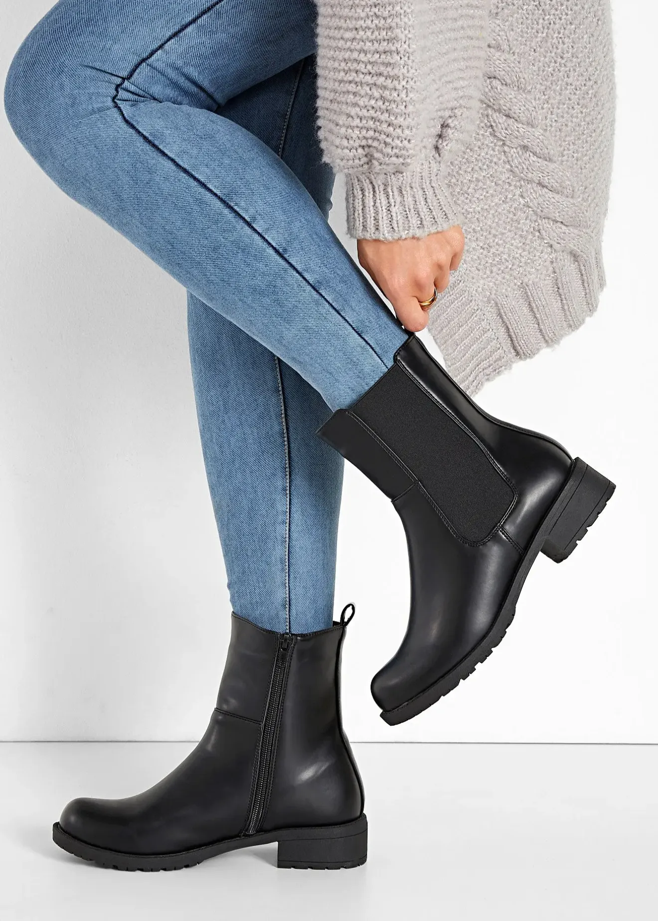 bonprix Bottines Chelsea|Femme Boots|Bottines