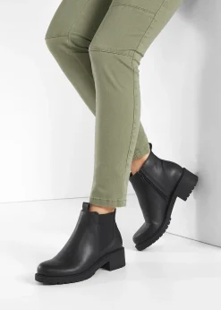 bonprix Bottines Chelsea à semelle crantée|Femme Boots|Bottines