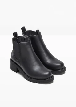 bonprix Bottines Chelsea à semelle crantée|Femme Boots|Bottines