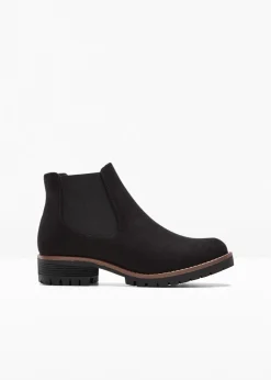 bonprix Bottines Chelsea à semelle crantée|Femme Boots|Bottines