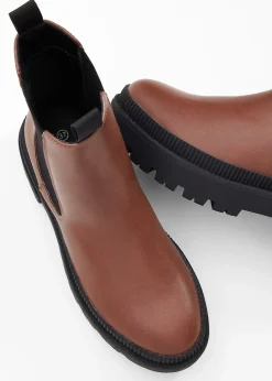 Femme bonprix Boots|Bottines|Bottines Chelsea à semelle crantée