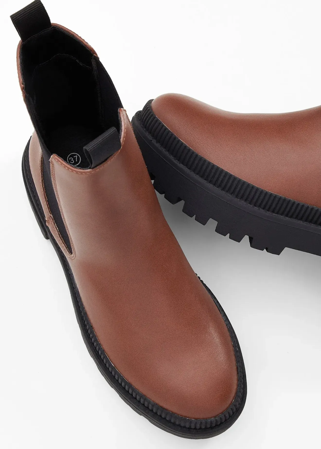 Femme bonprix Boots|Bottines|Bottines Chelsea à semelle crantée