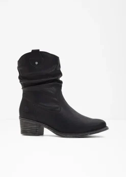 Rieker Bottines cowboy fourrées et confortables|Femme Chaussures D'Hiver Fourrées|Marques