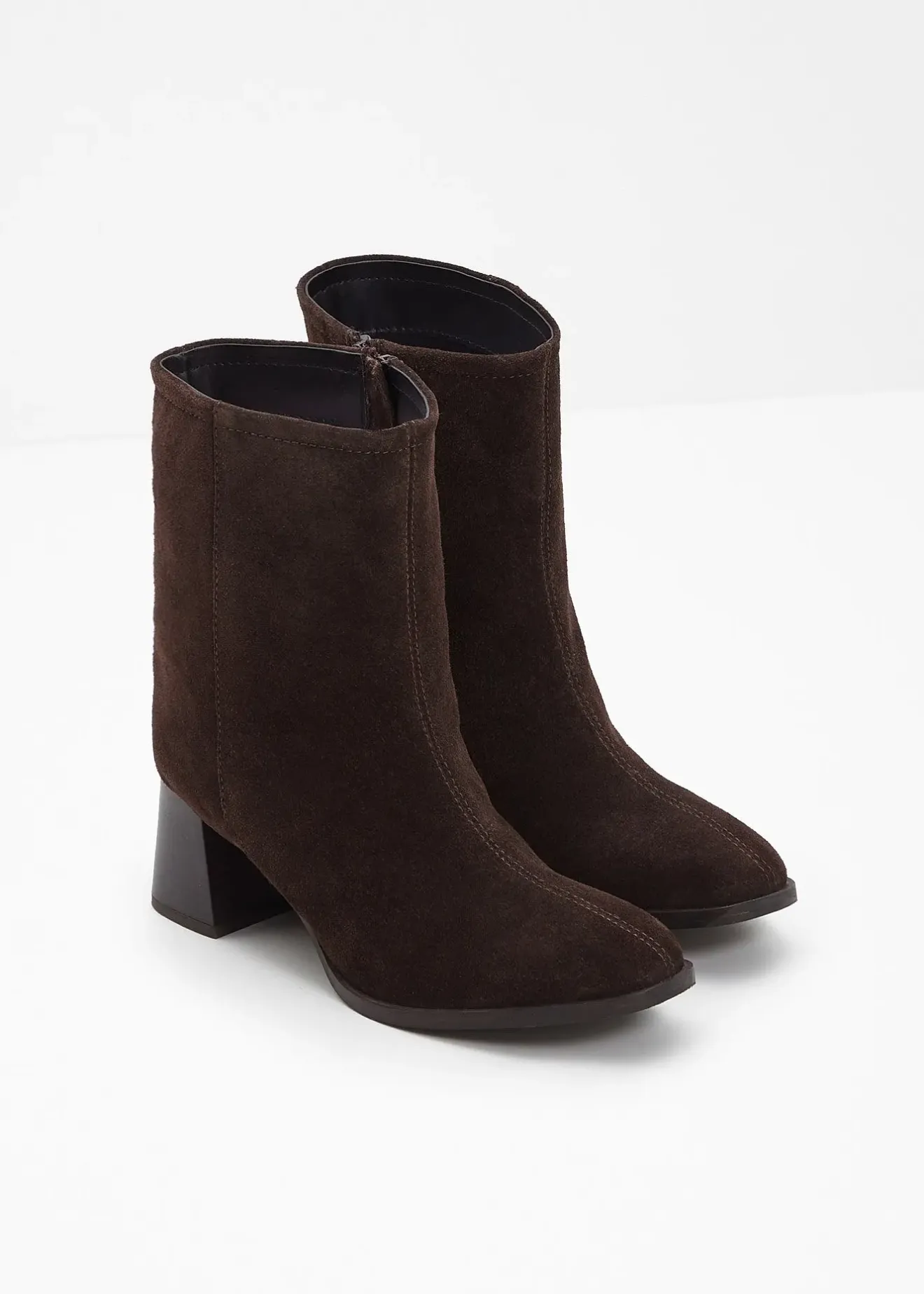 Femme bonprix Bottines|Premium|Bottines en cuir