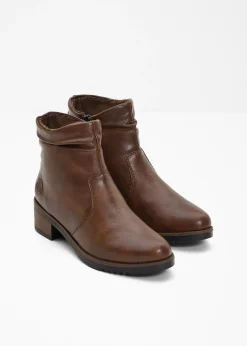 Rieker Bottines confortables avec première rembourrée|Femme Chaussures D'Hiver Fourrées|Marques