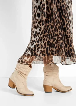 Femme bonprix Bottines|Bottines western à fronces