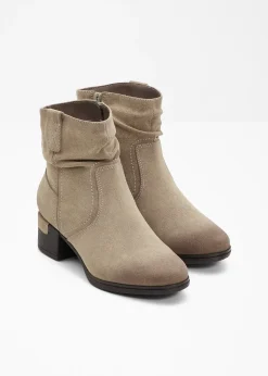 Jana Bottines western en largeur confortable|Femme Chaussures D'Hiver Fourrées|Marques