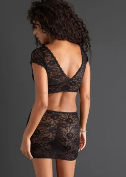 bonprix Brassière + jupe (ens. 2 pces)|Femme Lingerie Érotique