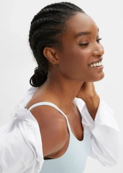 bonprix Brassière côtelée sans coutures Feel Comfort|Femme Sans Couture|Soutiens-Gorge